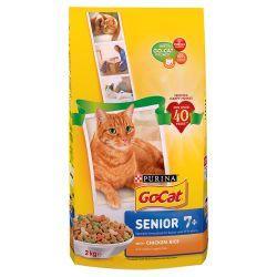 Go-Cat Senior Chicken, Rice & Vegetable, 2kg