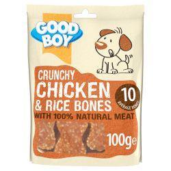 Good Boy Chicken & Rice Bones, 100g