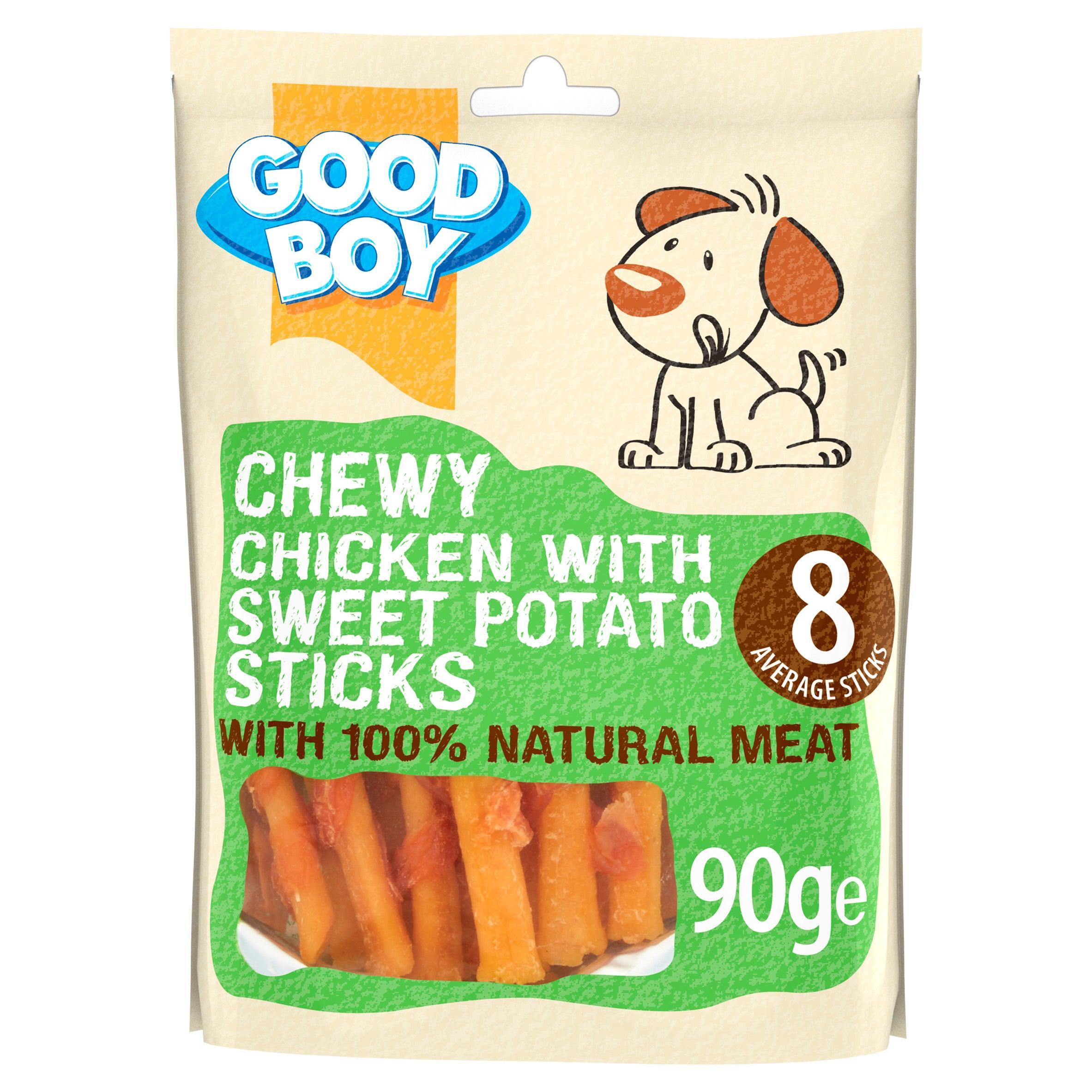 Good Boy Chicken & SweetPot Stick 90g