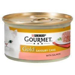 Gourmet Gold Savoury Cake Salmon 12 x 85g