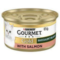 Gourmet Gold Succulent Delights Salmon Wet Cat Food 12 x 85g