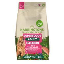 Harringtons Adult Dog Grain Free Superfoods Salmon with Vegetables, 1.7kg