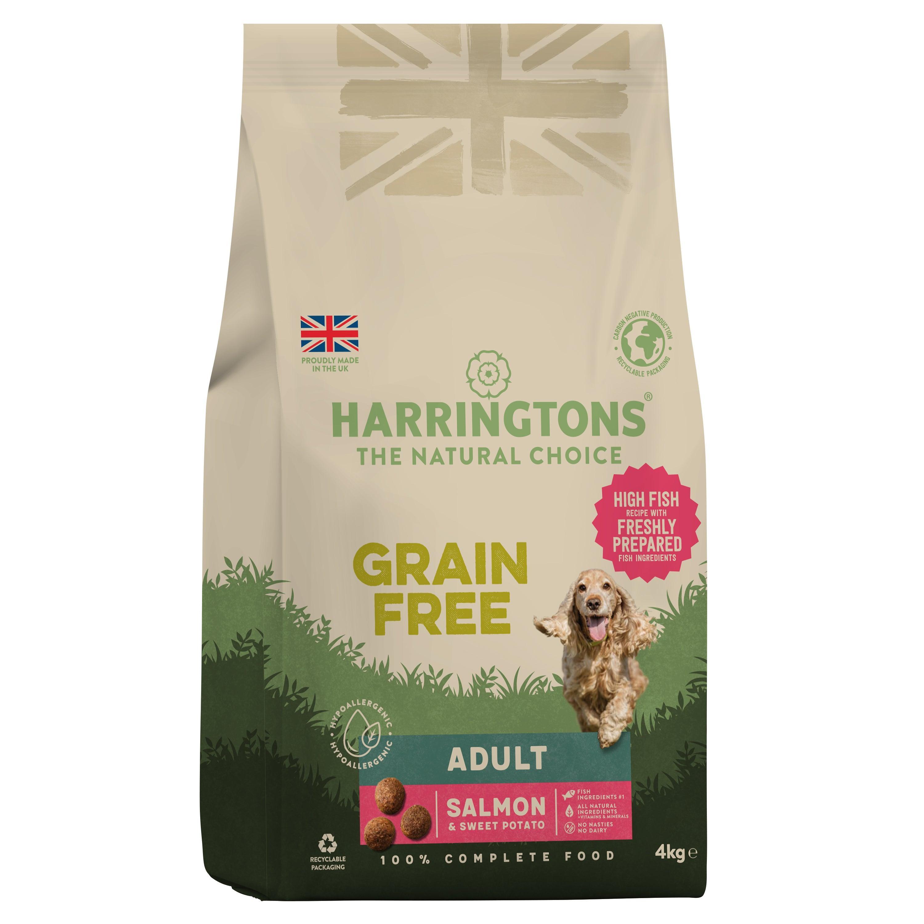 Harringtons Dog Grain Free Salmon 4kg