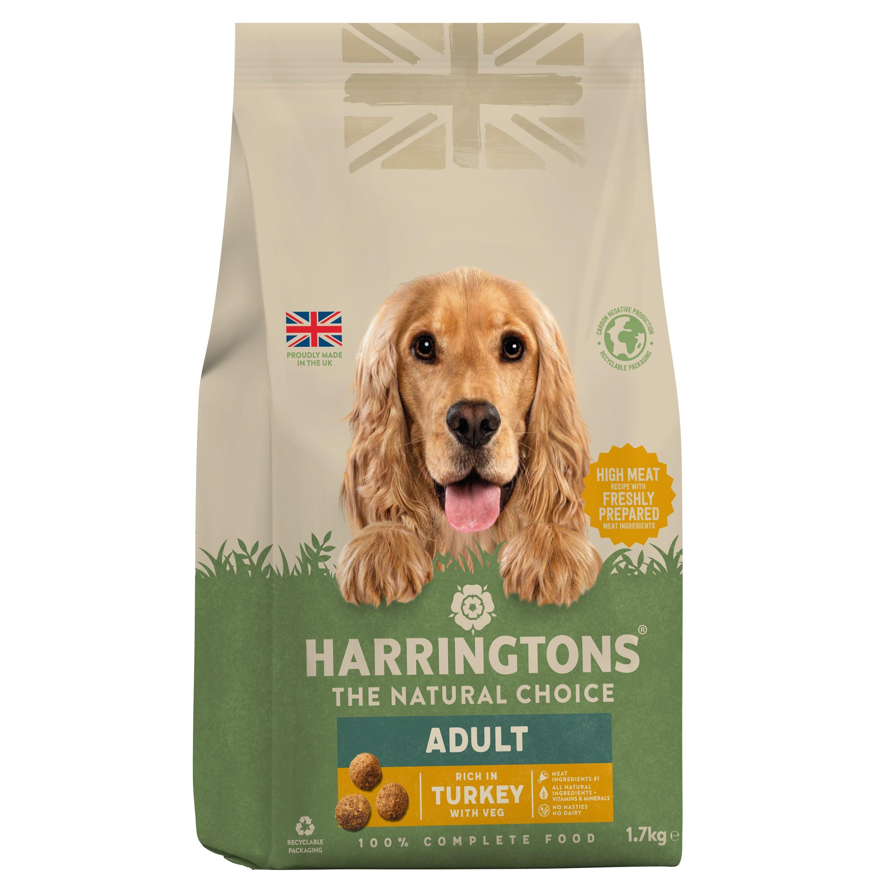 Harringtons Dog Turkey & Veg 1.7kg