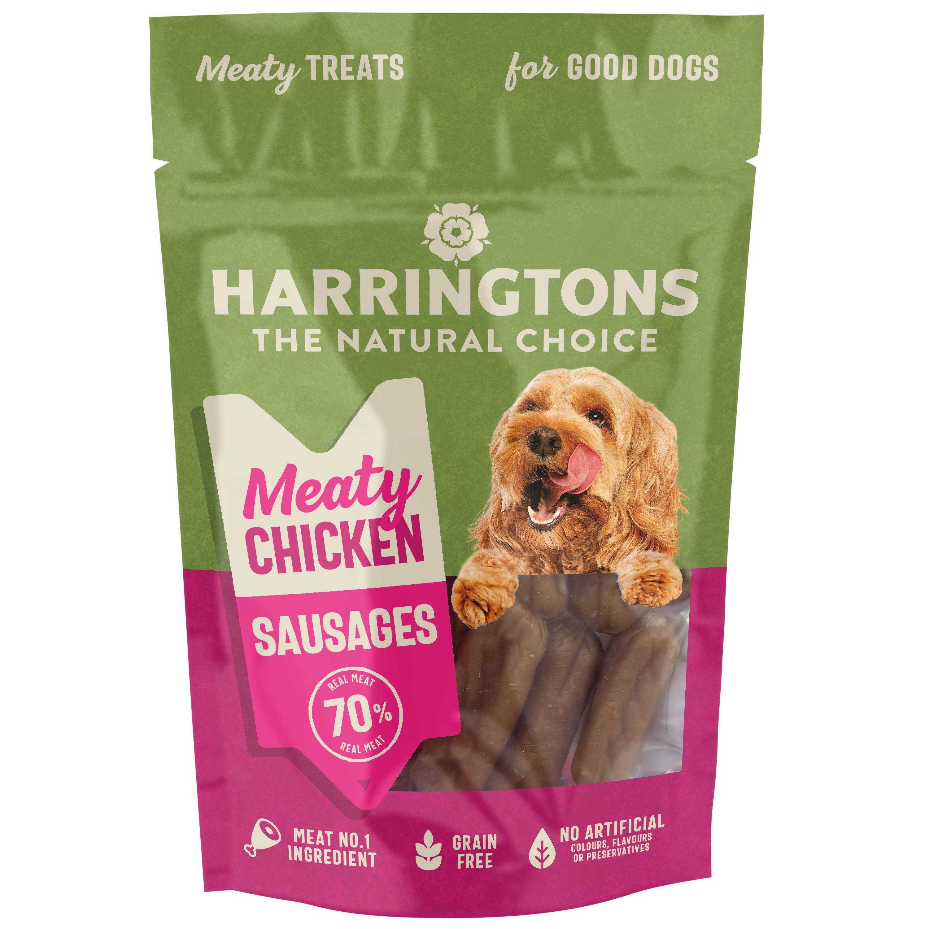Harringtons Meaty Chck Sausage Trt 70g
