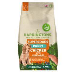 Harringtons Puppy Grain Free Superfoods Chicken & Vegetables, 1.7kg