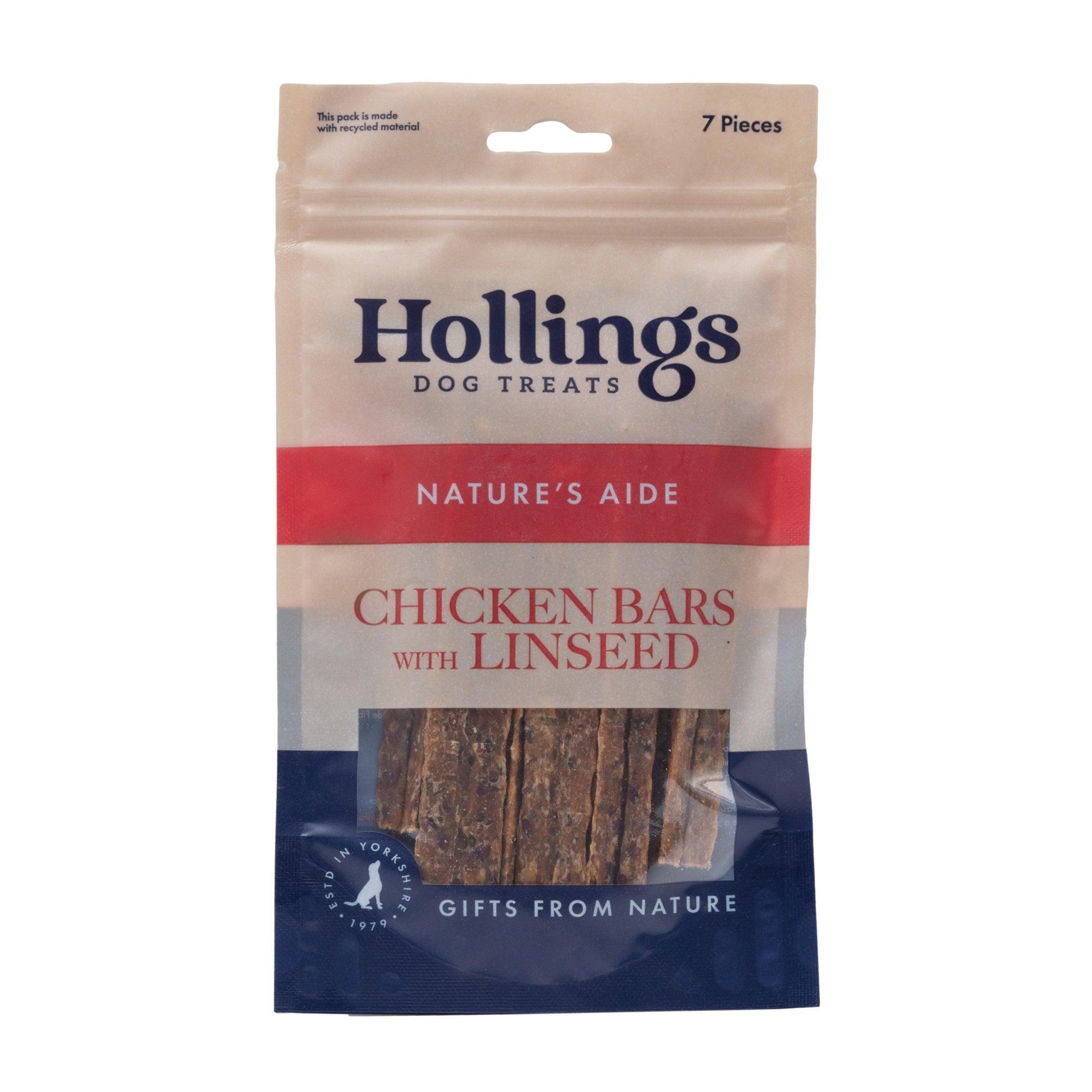 Hollings Chicken Bar with Linseed 7 pack