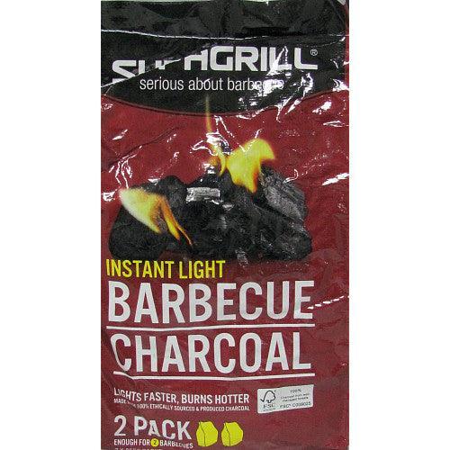 Homefire Instant Light BBQ Charcoal 2 x 850g