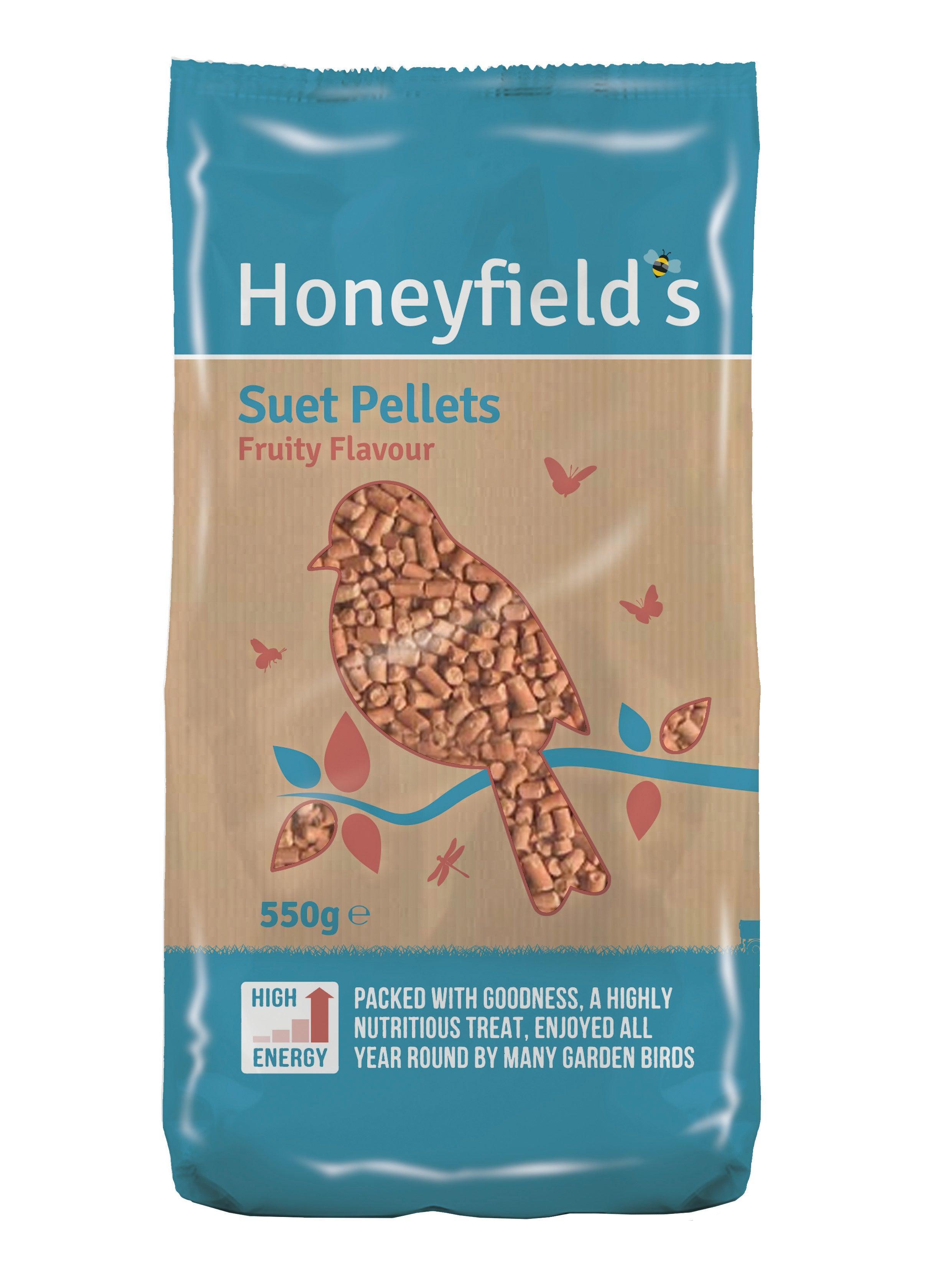 Honeyfield Suet Fruity Pellet 550g