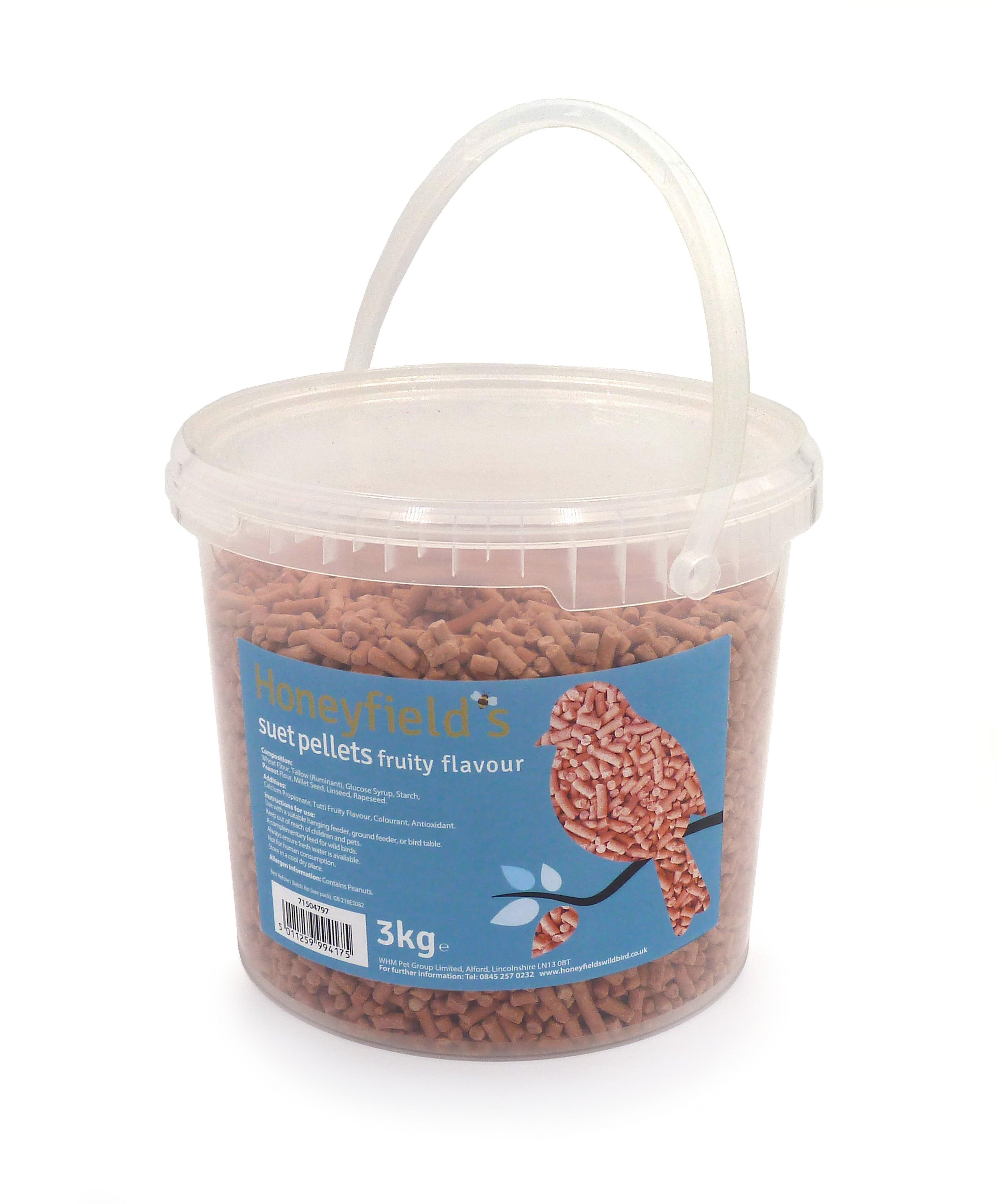 Honeyfield Suet Fruity Pellet Tub