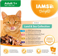 Iams Adult Delight Land&Sea Jel 85g
