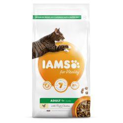 IAMS for Vitality Adult Cat Food with Fresh chicken – 10kg