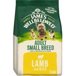 James Wellbeloved Adult Small Breed Complete Dry Dog Food – 7.5kg / 1.5kg