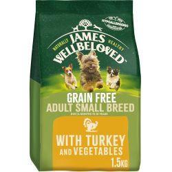 James Wellbeloved Adult Small Breed Complete Dry Dog Food – 7.5kg / 1.5kg