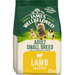 James Wellbeloved Adult Small Breed Complete Dry Dog Food – 7.5kg / 1.5kg