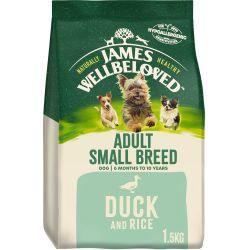 James Wellbeloved Adult Small Breed Complete Dry Dog Food – 7.5kg / 1.5kg