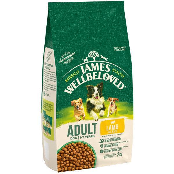 James Wellbeloved Adult Lamb & Rice 2kg