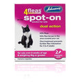 JVP Cat 4Fleas Spot-On over 4kg 2 Pipettes