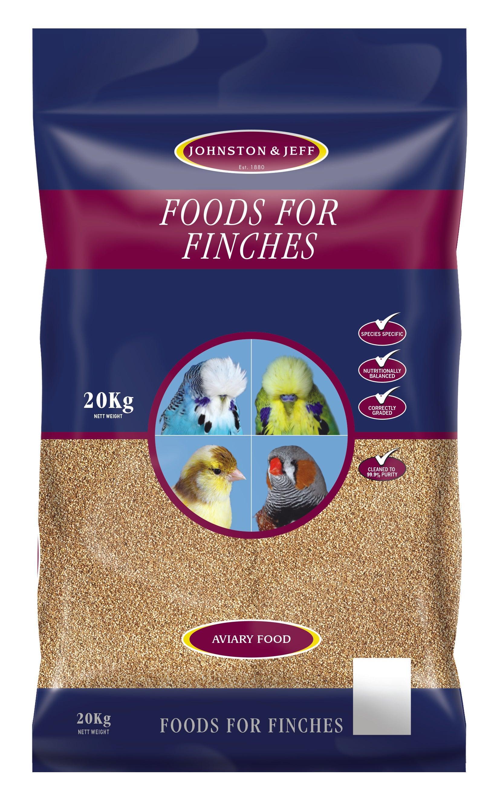 Johnston & Jeff ABZ Finch Seed 20kg
