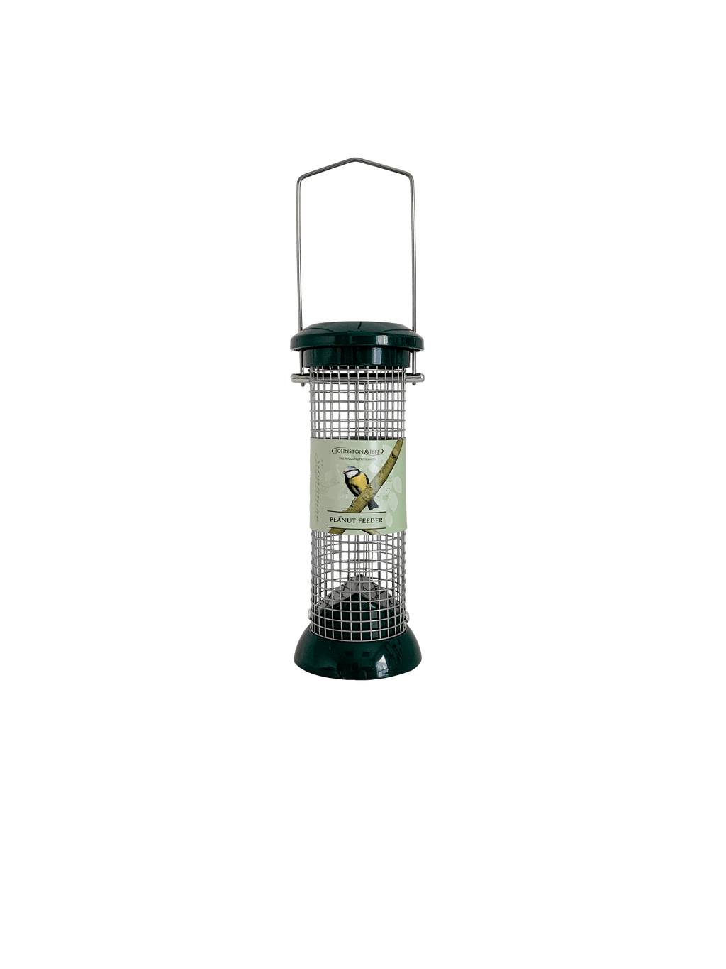 Johnston & Jeff Green Cast Peanut Feeder 20cm