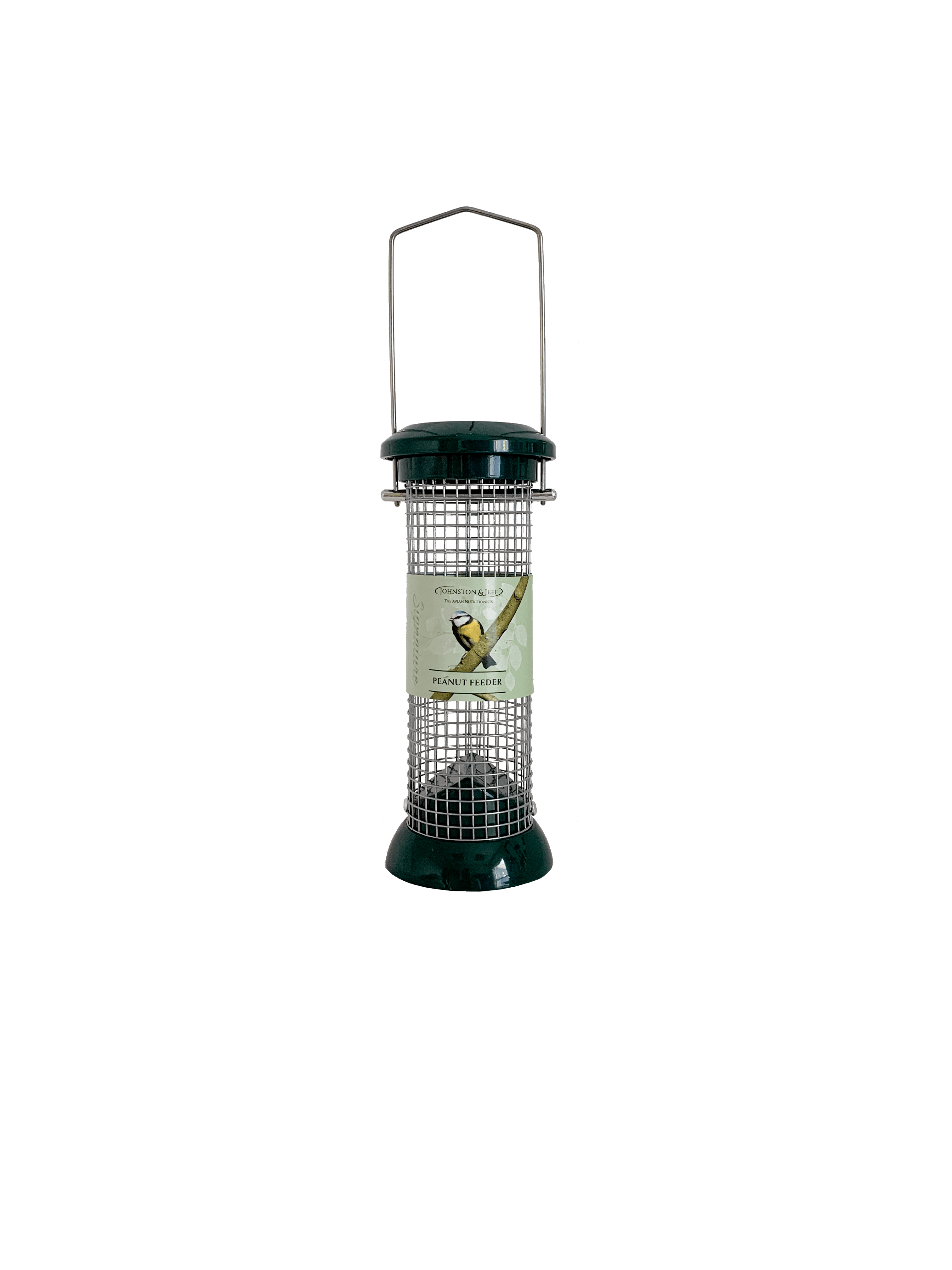 Johnston & Jeff Green Cast Peanut Feeder 20cm