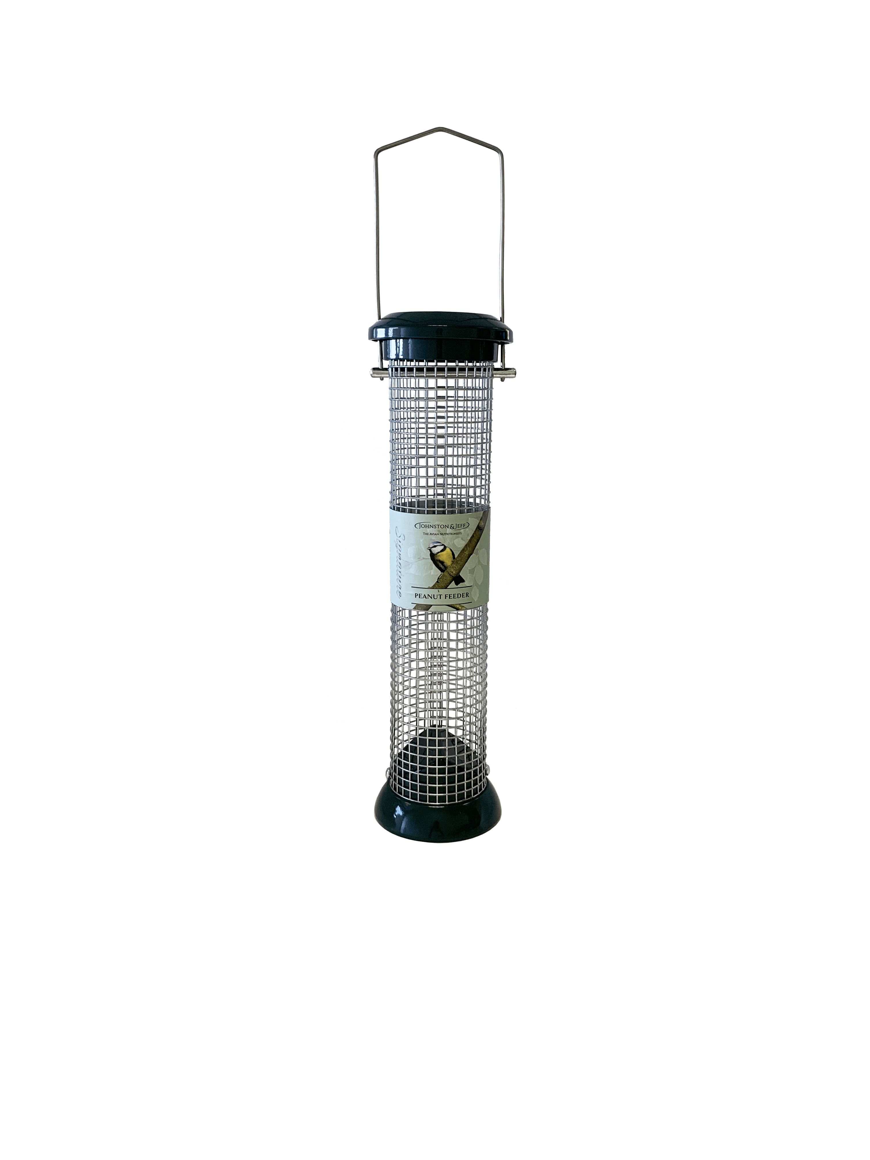 Johnston & Jeff Green Cast Peanut Feeder 30cm