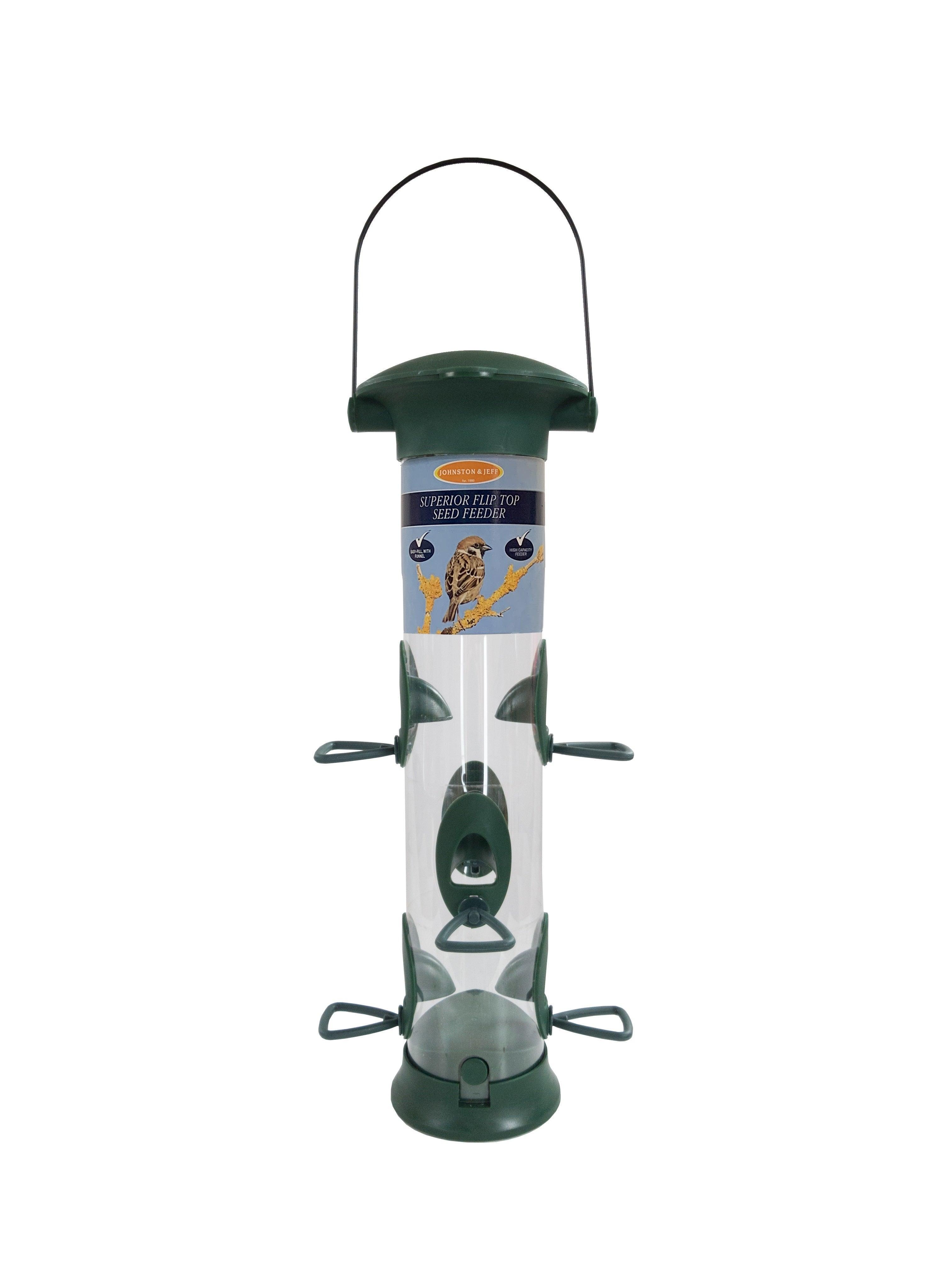 Johnston & Jeff Superior Flip Top Seed Feeder 40cm
