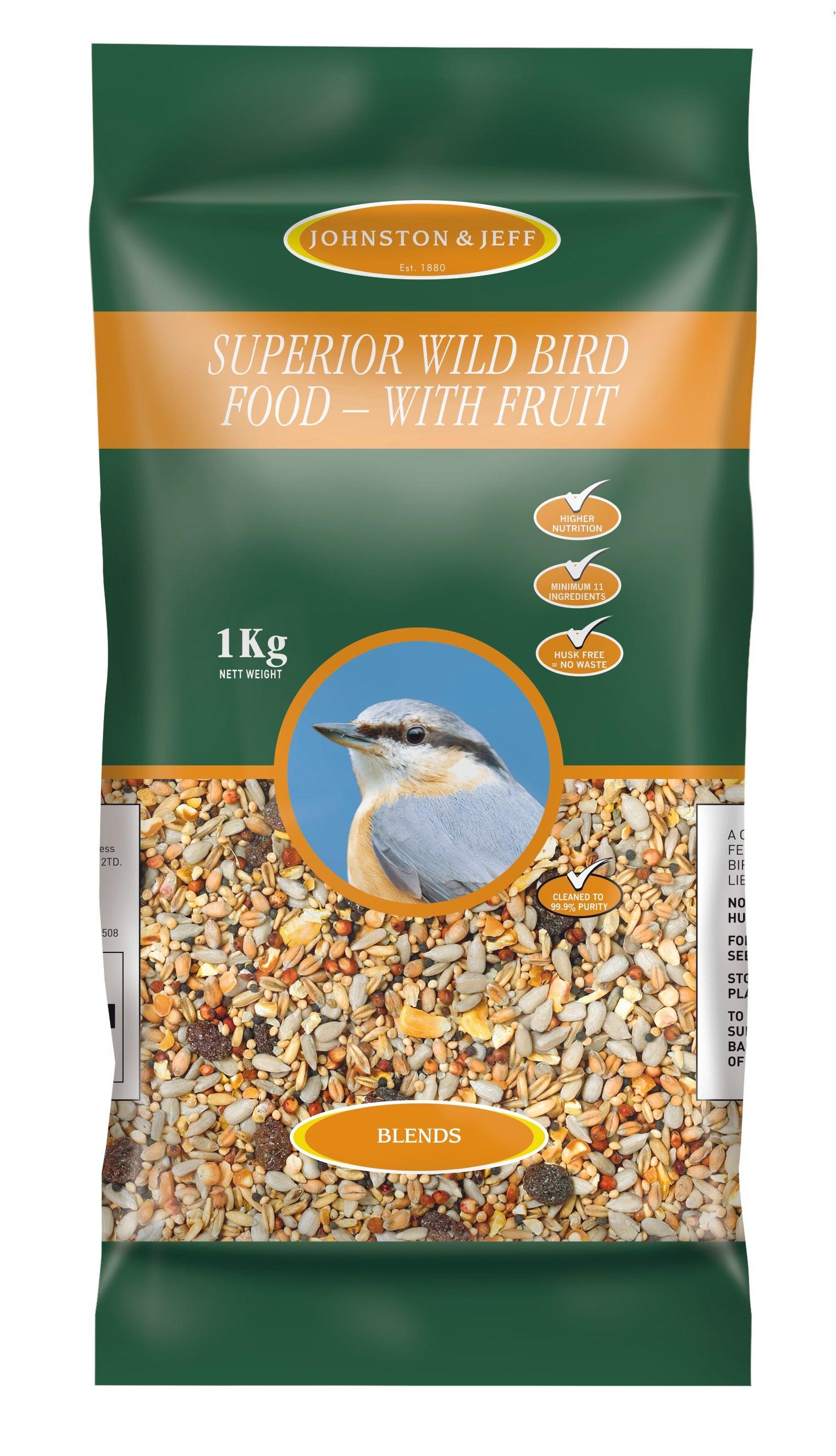 Johnston & Jeff Superior Wild Bird with Fruit 1kg