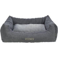 Liano bed, square - 120 × 90 cm, grey
