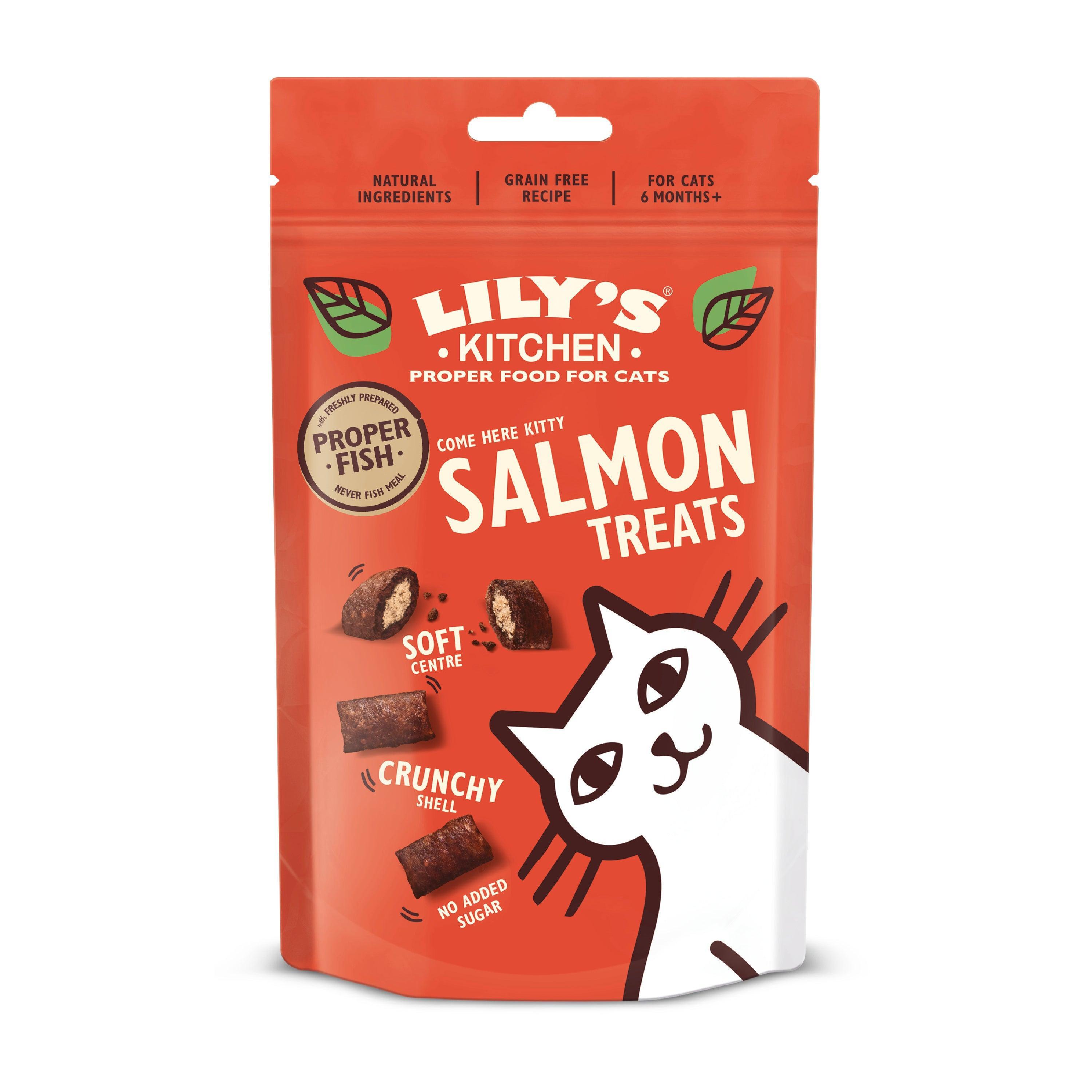 Lily's Kitchen Cat Salmon Treats 60g