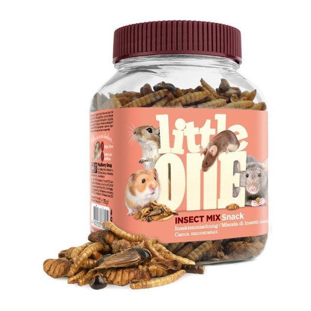 Little One Insect Mix. Snack For Omnivores Small Mammal 75G