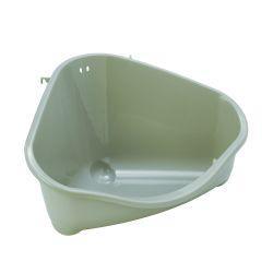 Moderna Corner Litter Tray Olive