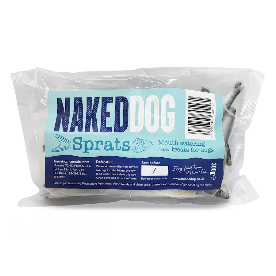 Naked Dog Raw Treat Sprats