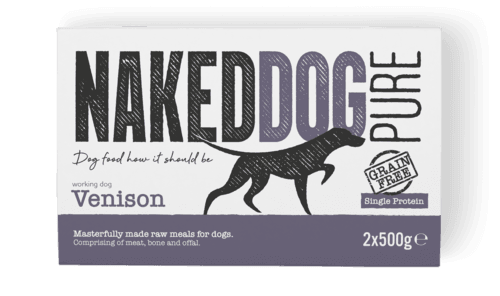 Naked Dog Venison PURE 2x500g