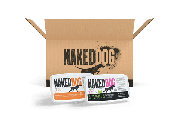 NAKED DOG Variety Box - 20kg (No Chicken)