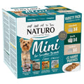 Naturo Adult Mini Dog with Rice Variety Pack Pouches 48 x 150g