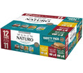 Naturo Adult Variety with Rice & Veg Trays 12 for 400g