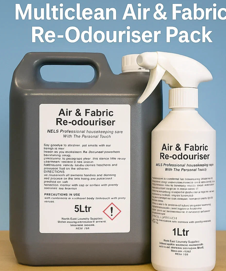 Mr. Multiclean Air & Fabric Re-Odouriser PACK - 5 LITRES + 1 Litre