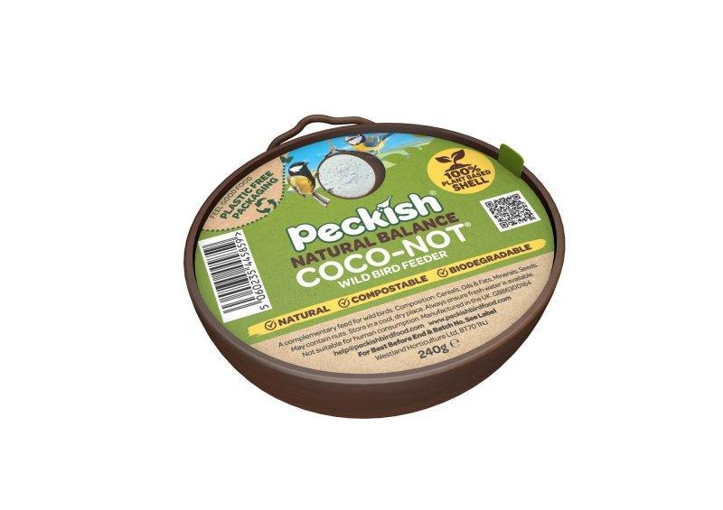 Peckish Nat Bal Coco-Not Feeder
