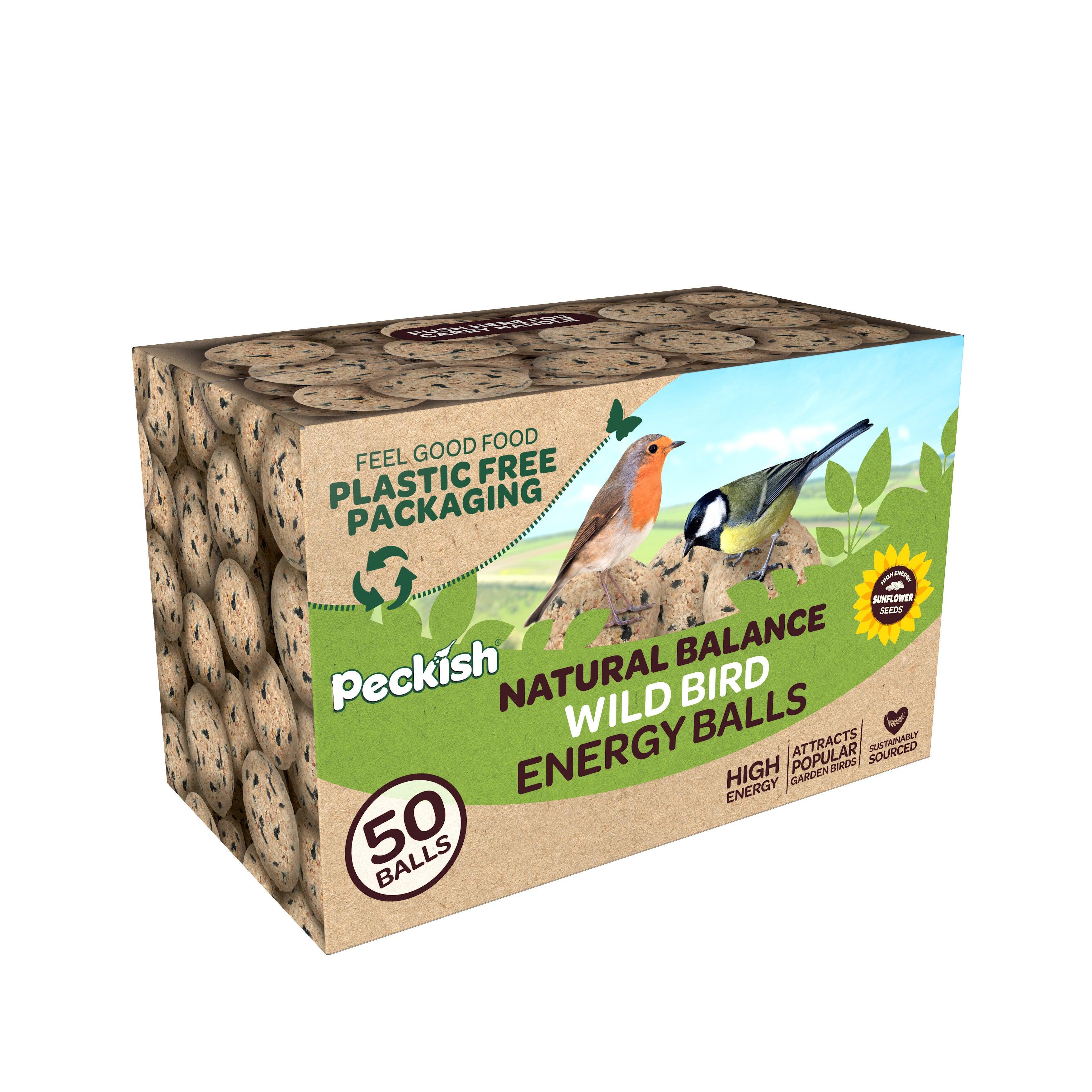 Peckish Nat Bal Energy Balls 50 Box