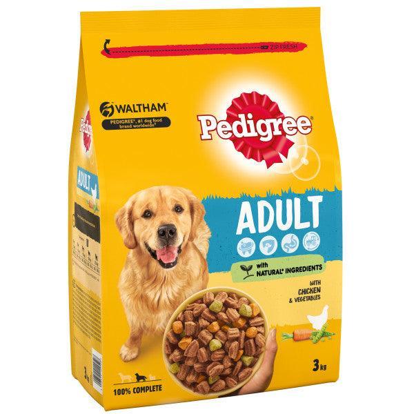 Pedigree Adult Poultry & Veg 3kg