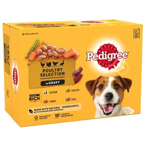 Pedigree Pch Adult Mix Gravy 12x100g