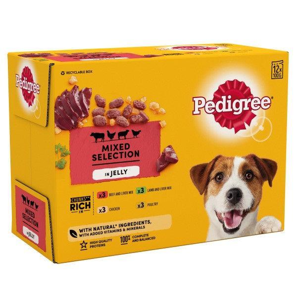 Pedigree Adult Mixed Selection in Jelly 100g