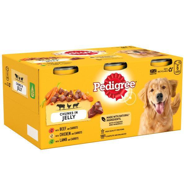 Pedigree Tins Meaty Meals 6x400g