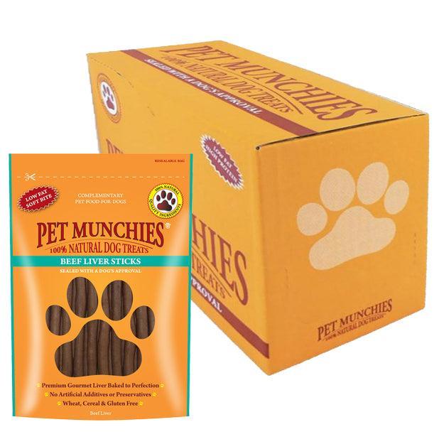 Pet Munchies Dog Beef Liver Sticks 90g