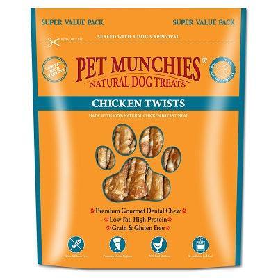 Pet Munchies Dog Treat Ckn Twists 290g