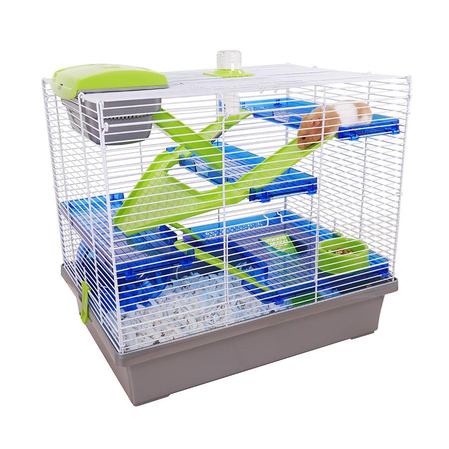 Pico XL Hamster Cage - Silver