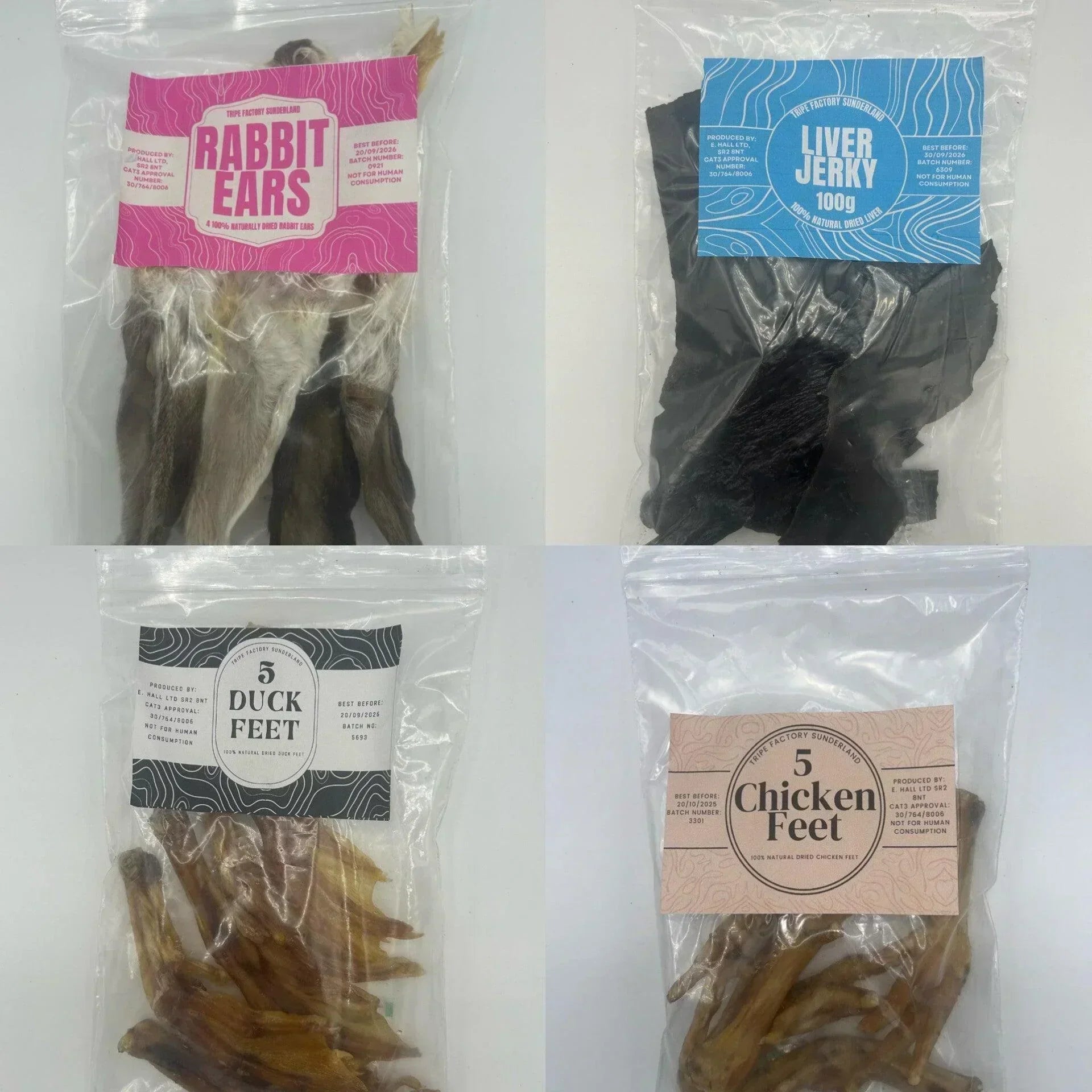 Pizzle (7 Inch) - Tripefactory Sunderland - Natural Dried Dog Treats