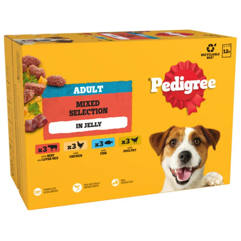 Pedigree Adult Mixed Selection in Jelly 100g