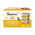 Applaws Taste Toppers Chicken Tin Selection In Broth Multipack, 8 x 156g